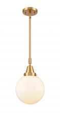Innovations Lighting 447-1S-SG-G201-8 - Beacon - 1 Light - 8 inch - Satin Gold - Mini Pendant