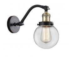 Innovations Lighting 515-1W-BAB-G202-6 - Beacon - 1 Light - 6 inch - Black Antique Brass - Adjustable Sconce
