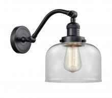 Innovations Lighting 515-1W-BK-G72 - Bell - 1 Light - 8 inch - Matte Black - Adjustable Sconce