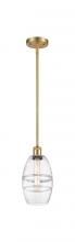 Innovations Lighting 516-1S-SG-G557-6CL - Vaz - 1 Light - 6 inch - Satin Gold - Mini Pendant