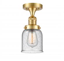 Innovations Lighting 517-1CH-SG-G54 - Bell - 1 Light - 5 inch - Satin Gold - Semi-Flush Mount