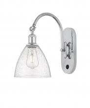 Innovations Lighting 518-1W-PC-GBD-754 - Bristol - 1 Light - 8 inch - Polished Chrome - Adjustable Swing Arm
