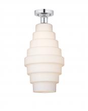 Innovations Lighting 616-1F-PC-G671-8 - Cascade - 1 Light - 8 inch - Polished Chrome - Semi-Flush Mount