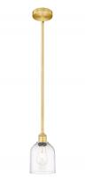 Innovations Lighting 616-1S-SG-G558-6CL - Bella - 1 Light - 6 inch - Satin Gold - Cord hung - Mini Pendant