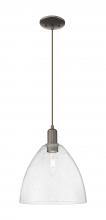Innovations Lighting 716-1P-OB-GBD-124 - Bristol - 1 Light - 12 inch - Oil Rubbed Bronze - Cord hung - Mini Pendant