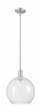 Innovations Lighting 716-1S-SN-G122-12 - Athens - 1 Light - 12 inch - Brushed Satin Nickel - Stem hung - Mini Pendant