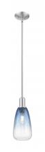 Innovations Lighting 716-1S-SN-G480-6SB - Brookhaven Almond - 1 Light - 6 inch - Brushed Satin Nickel - Mini Pendant