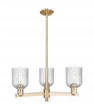 Innovations Lighting 716-3CR-CB-G559-5SDY - Bridal Veil - 3 Light - 18 inch - Champagne Bronze - Flush Mount