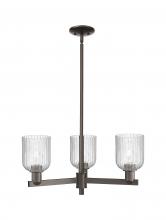 Innovations Lighting 716-3CR-OB-G559-5SDY - Bridal Veil - 3 Light - 18 inch - Oil Rubbed Bronze - Flush Mount