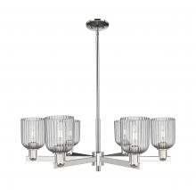 Innovations Lighting 716-6CR-PN-G559-5SM - Bridal Veil - 6 Light - 24 inch - Polished Nickel - Chandelier