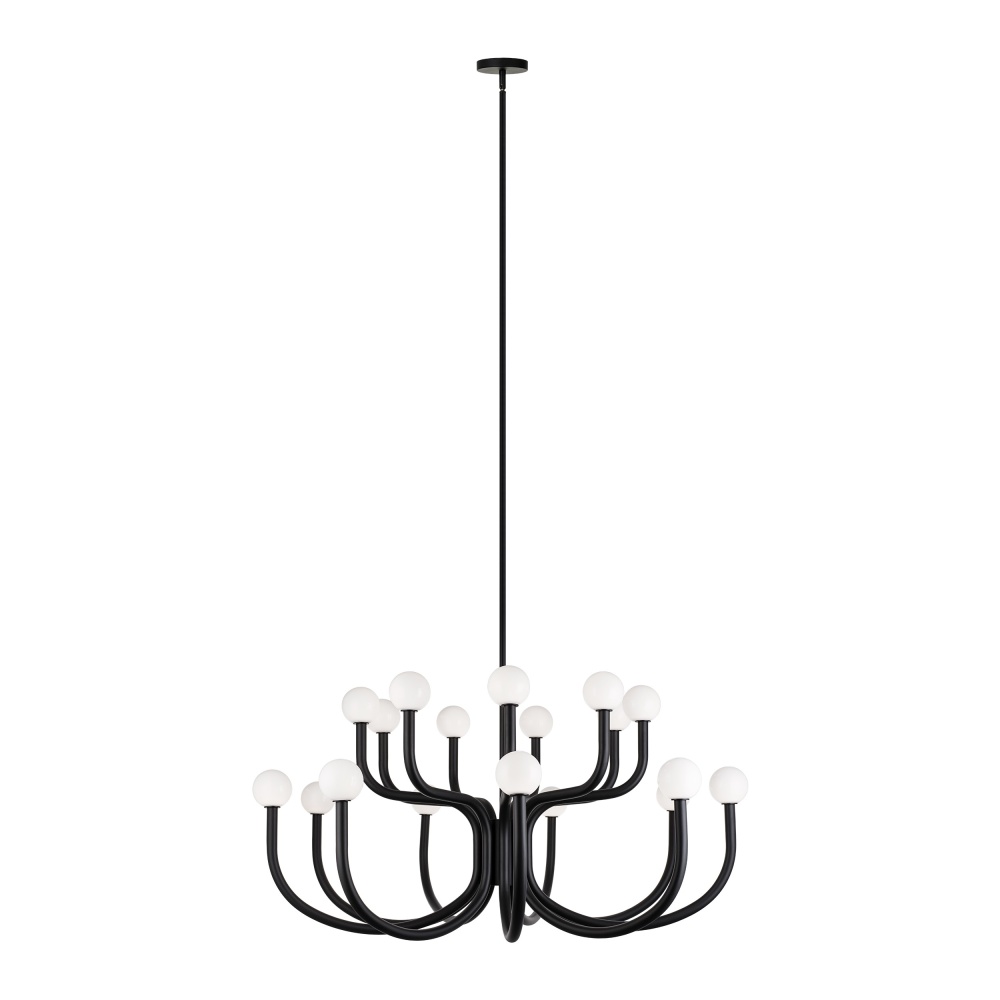 Joelle Matte Black Pendant