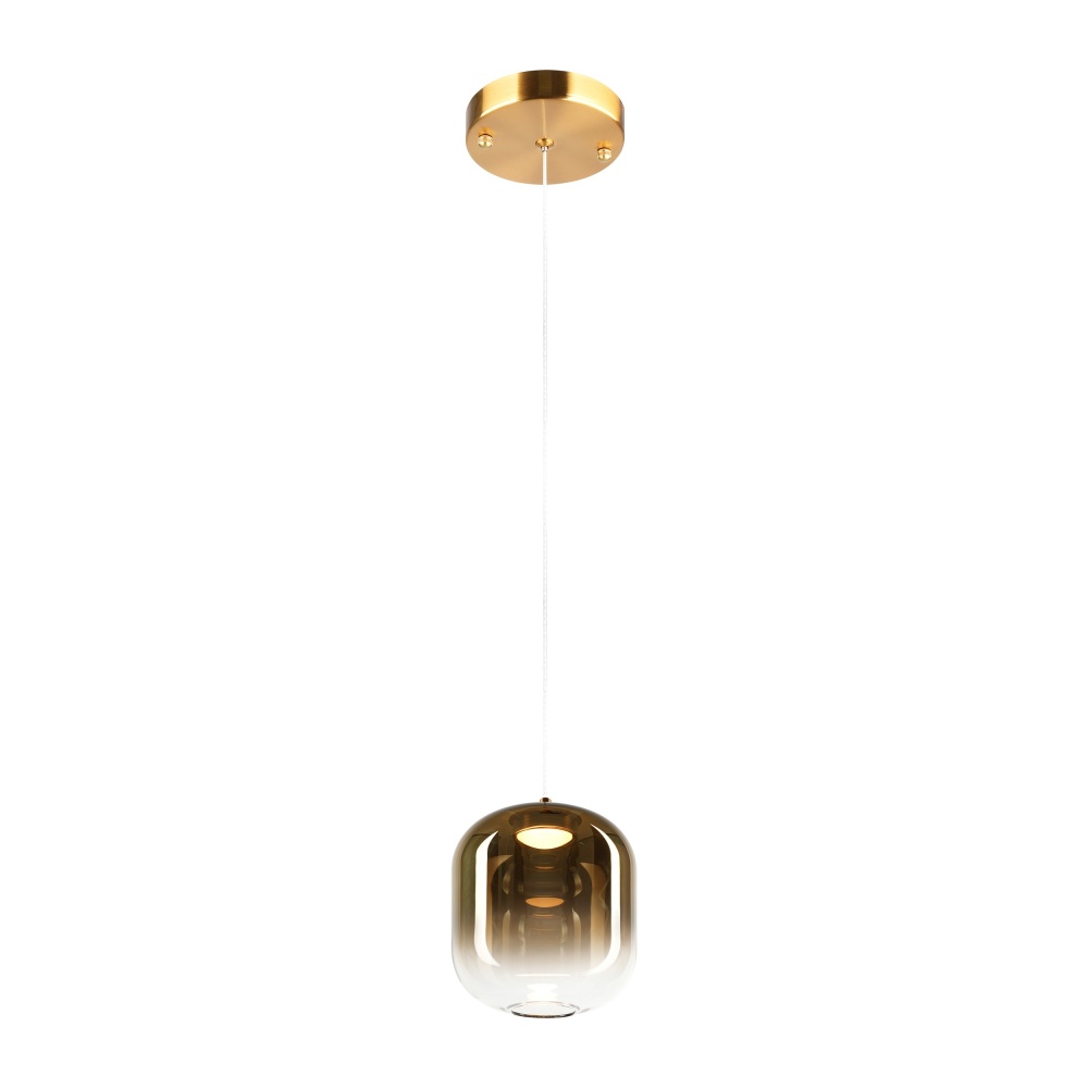 Refrax Aged Gold Brass Pendant