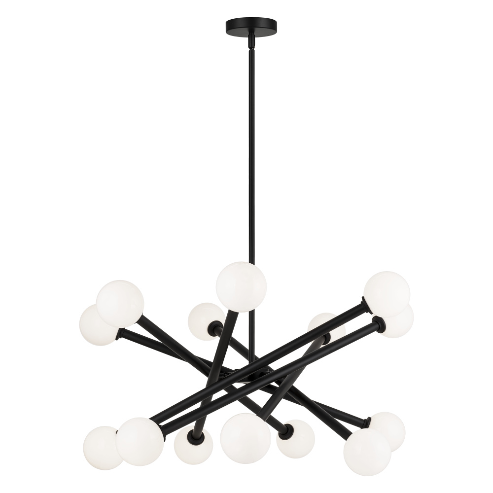 Matchstix Black Pendant
