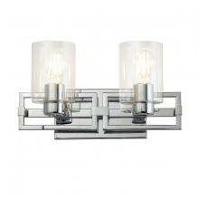 Lucas McKearn BB90117PC-2 - Estes 2 Light Bath Vanity In Polished Chrome