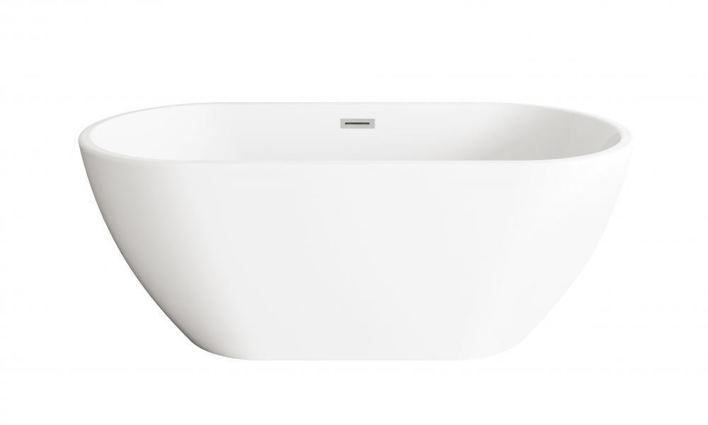 Bathtub 59.1 x 29.5 x 23 GW with BNK drain kit