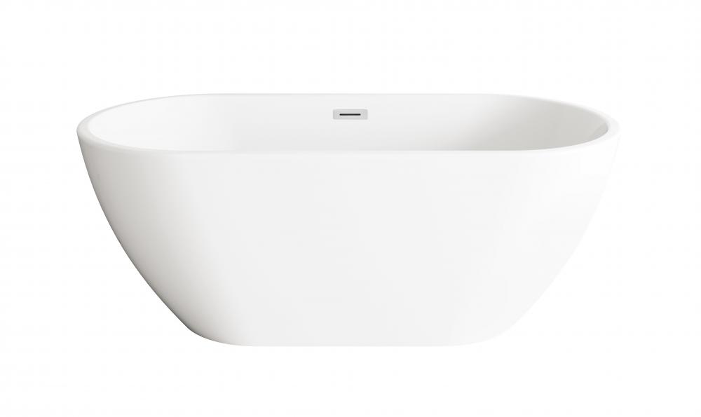 Bathtub 59.1 x 29.5 x 23 GW with PCH drain kit