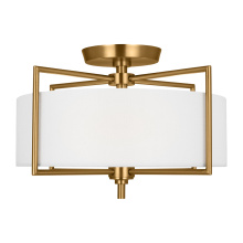 Visual Comfort & Co. Studio Collection CF1122BBS - Perno Medium Semi-Flush Mount